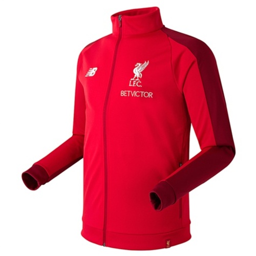 18-19  Liverpool Elite Training Presentation Jacket - Red