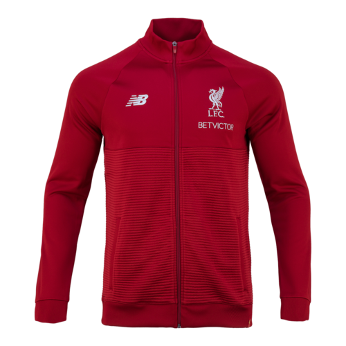 18-19  Liverpool Elite Training WalkOut Jacket - Red