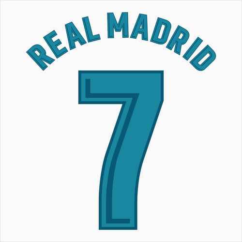 17-18 Real Madrid Home Printing - La Liga