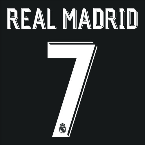 17-18 Real Madrid Away/3rd Printing - UCL