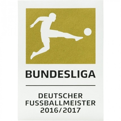 2016-2017 BundesLiga Meister Patch (For 17-18 Bayern Munich)