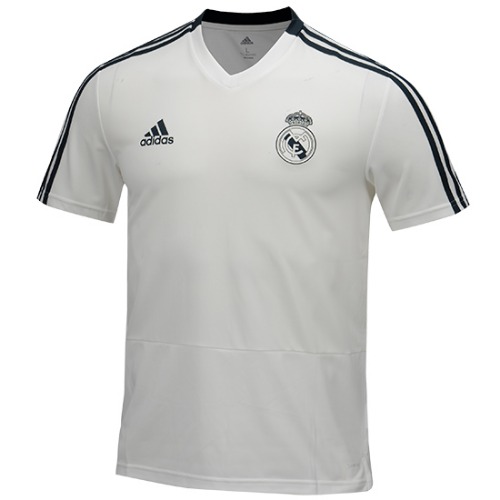18-19 Real Madrid (RCM) Training Jersey - White