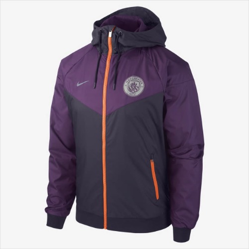 [해외][Order] 18-19 Manchester City Authentic Woven Windrunner -Purple Dynasty/Night Purple