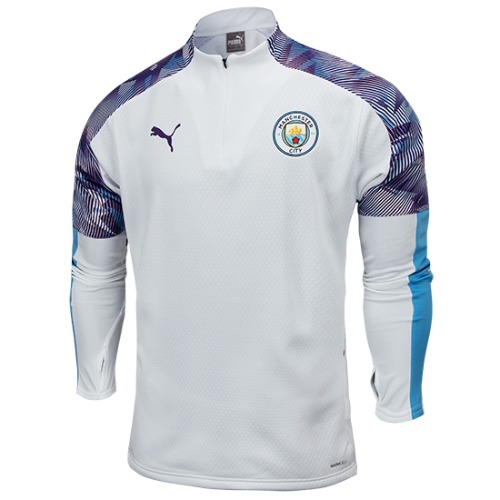 [해외][Order] 19-20 Manchester City Training Fleece Top - Puma White