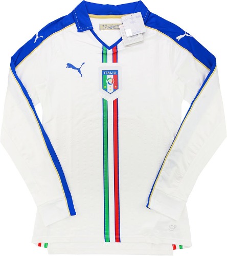 [해외][Order] 15-16 Italy (FIGC) Player Issue Authentic Away L/S Shirt (ACTV Fit) - AUTHENTIC