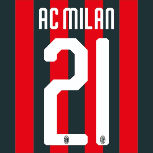 18-19 AC 밀란 (AC Milan) 프린팅