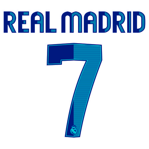 12-13 Real Madrid Home Printing