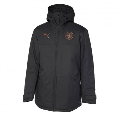 20-21 Manchester City Training Winter Jacket - Black