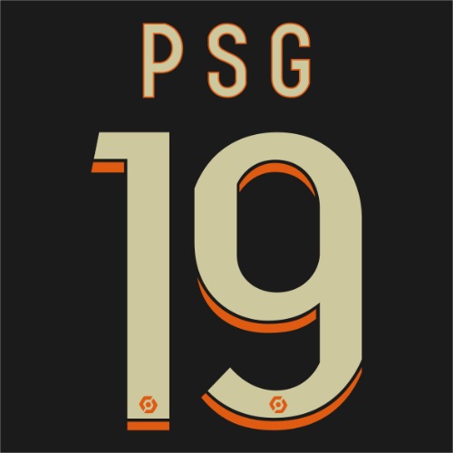 23-24 파리생제르망(PSG) 리그1 프린팅