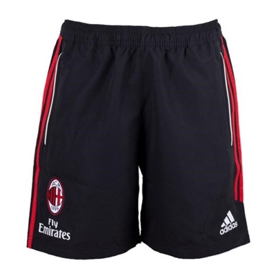 [Order] 12-13 AC Milan Training Woven Shorts - Black