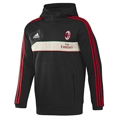 [Order] 12-13 AC Milan Training Hooded Sweat Top - Black