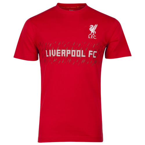 [Order] 13-14 Liverpool(LFC) Cross Hatch T-Shirt - High Risk Red