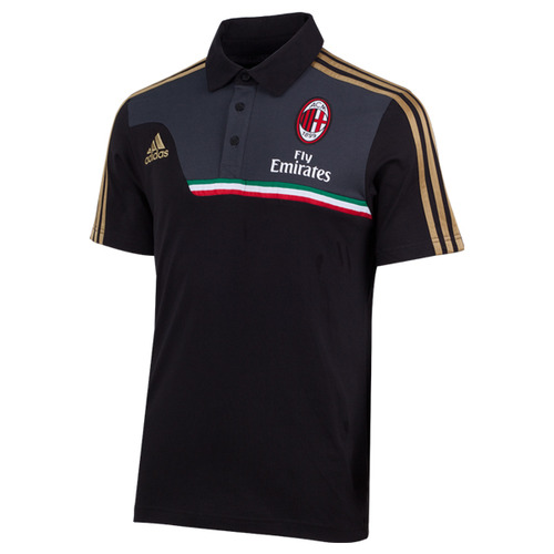 [Order] 13-14 AC Milan Training Polo Shirt - Black