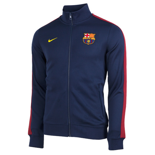 [Order] 13-14 Barcelona(FCB) Authentic N98 Boys  Jacket (Navy) - KIDS