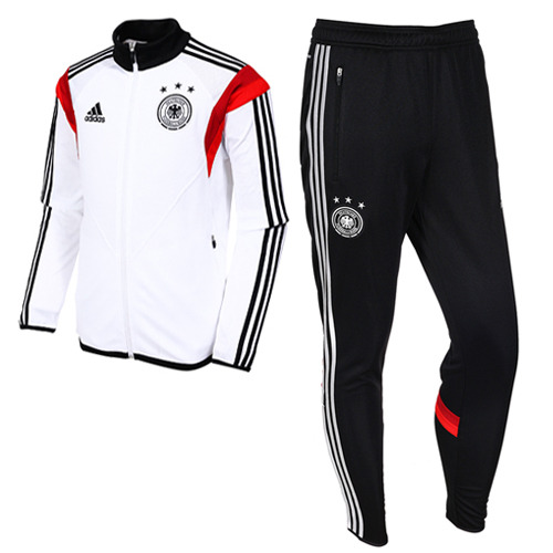 13-14 Germany (DFB) Training Suit - White/Black