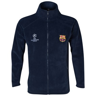 [Order] 13-14 Barcelona(FCB) UCL(UEFA Champions League) Fleece Jacket - Navy