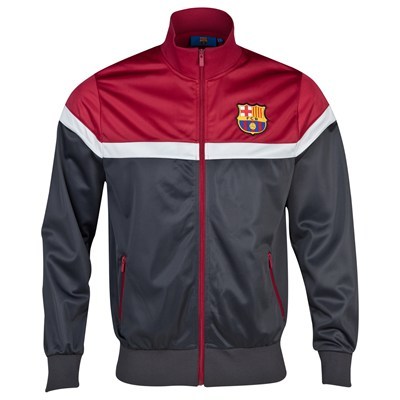 [Order] 13-14 Barcelona Essentials Cut and Sew Track Jacket - Charcoal