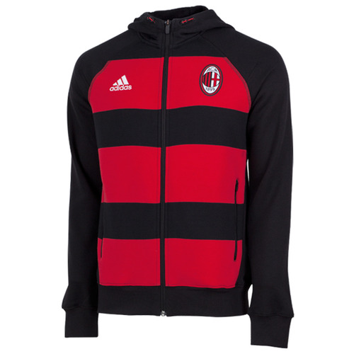 [Order] 13-14 AC Milan Full Zip Hoody - Black
