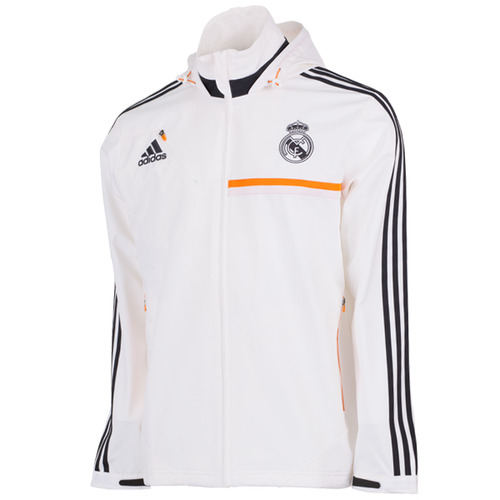 [Order] 13-14 Real Madrid Training Travel Jacket - White