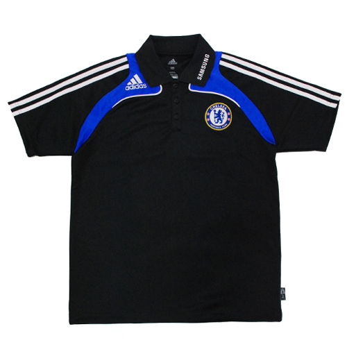 08-09 Chelsea Polo Shirt (Black)