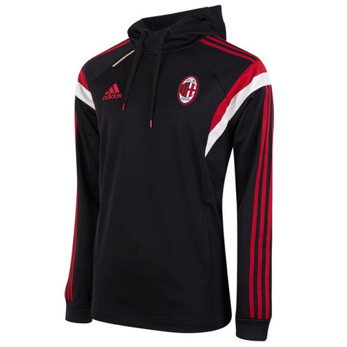 [Order] 14-15 AC Milan Training Hoody Sweat Top - Black