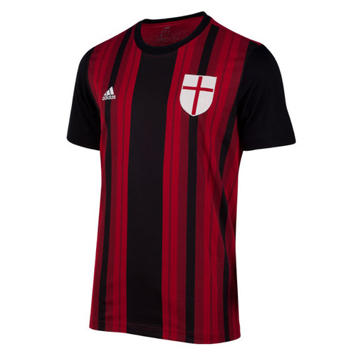 [Order] 14-15 AC Milan Home Inspire T Shirt - Victory Red/Black