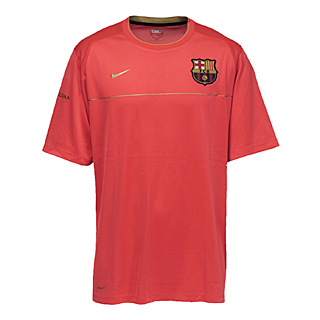 08-09 Barcelona Training Top (Crimson)