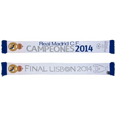 [Order] 14-15 Real Madrid UCL (UEFA Champions League) Jacquard Scarf