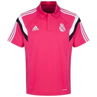 [Order] 14-15 Real Madrid Training Polo - Pink