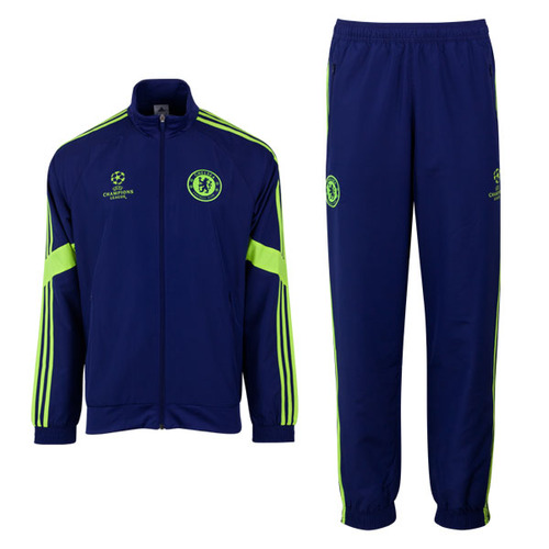 [해외][Order] 14-15 Chelsea(CFC)  UCL (UEFA Champions League) Boys Training Presentation Suit (Core Blue) - KIDS