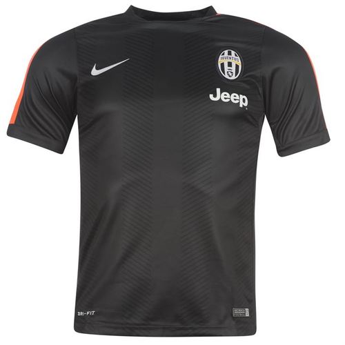 [해외][Order] 14-15 Juventus Boys Pre-Match Training Jersey (Black) - KIDS