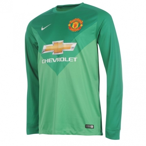 [해외][Order] 14-15 Manchester United Home Goalkeeper Shirt - Green