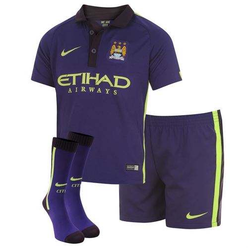 [해외][Order] 14-15 Manchester City 3RD Little Boys Mini Kit - KIDS