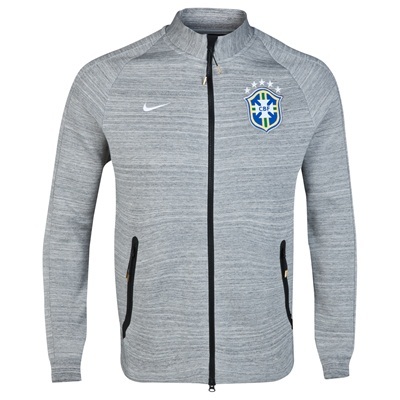 [Order] 14-15 Brasil (CBF)  N98 Tech Fleece Track Jacket - Grey
