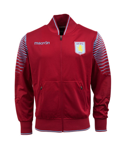 [해외][Order] 14-15 Aston Villa Anthem Jacket - Claret