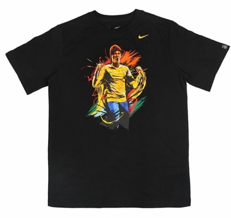[Order] 14-15 Brasil (CBF) Neymar T-Shirt (Black) - KIDS