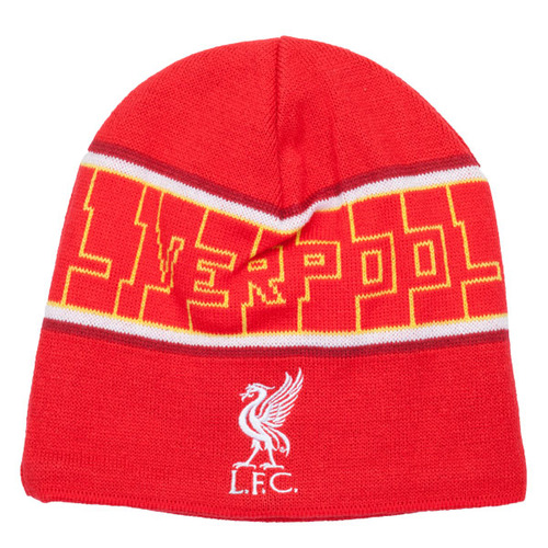 [해외][Order] 15-16 Liverpool(LFC) Kop Fleece Beanie - High Risk Red