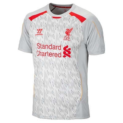 13-14 Liverpool(LFC) Training Jersey (Grey)