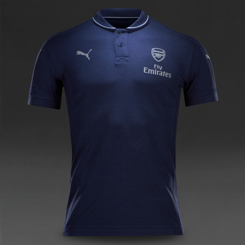 [해외][Order] 15-16 Arsenal Performance Polo Shirt - Navy