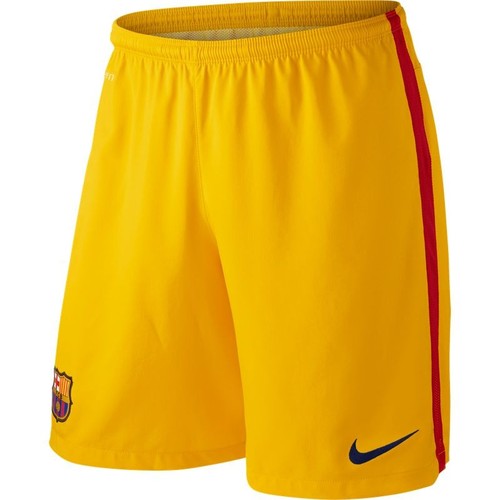 [해외][Order] 15-16 FC Barcelona Home GK Shorts - Gold