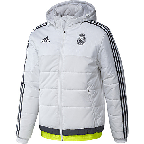[해외][Order] 15-16 Real Madrid (RCM) Training Padded Jacket - White