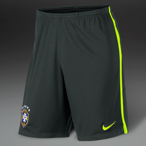 14-15 Brasil (CBF) Longer Knit Shorts