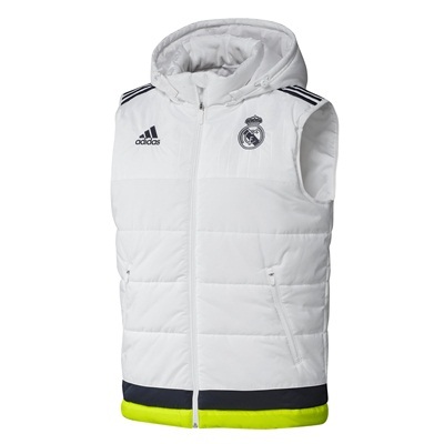 [해외][Order] 15-16 Real Madrid (RCM) Training Padded Vest - White