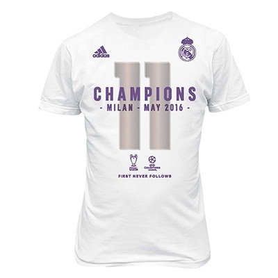 [해외][Order] 16-17 Real Madrid UCL(UEFA Champions League) Winners Tee