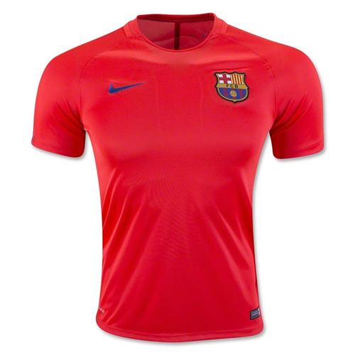 [해외][Order] 16-17 Barcelona Dry Squad Top (Bright Crimson/Game Royal)