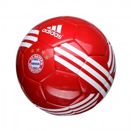 [해외][Order] 16-17 Bayern Munich Ball - True Red/White/Gold Metallic