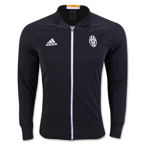 [해외][Order] 16-17 Juventus Anthem Jacket - Black/White/Collegiate Gold