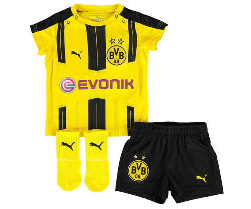 [해외][Order] 16-17 Borussia Dortmund(BVB) Home Mini Kit - BABY