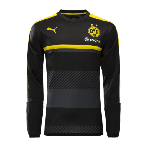 [해외][Order] 16-17  Borussia Dortmund(BVB) Training Sweat - Black/Cyber Yellow