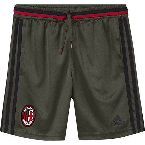 [해외][Order] 16-17 AC Milan Boys Training Shorts (Night Cargo/Black/Victory Red) - KIDS